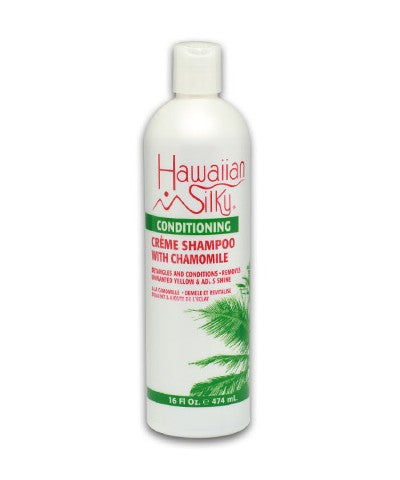 Hawaiian Silky Conditioning Creme Shampoo 16 Oz