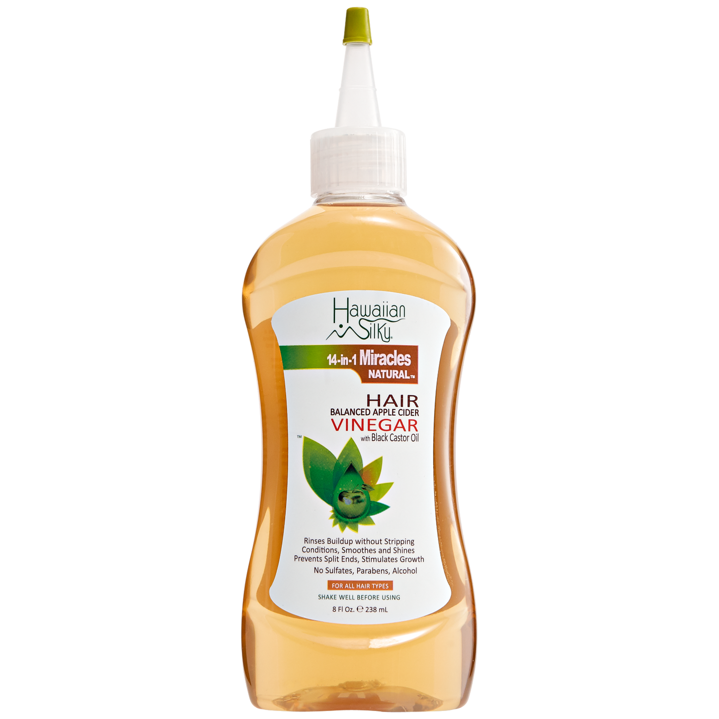 Hawaiian Silky 14 in 1 Miracles Apple Cider Vinegar Treatment 8oz