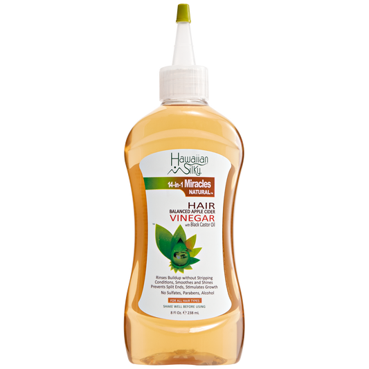 Hawaiian Silky 14 in 1 Miracles Apple Cider Vinegar Treatment 8oz