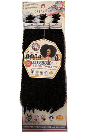 OBSESSION SYN 3X PRE FLUFFED POPPIN TWIST BRAIDS