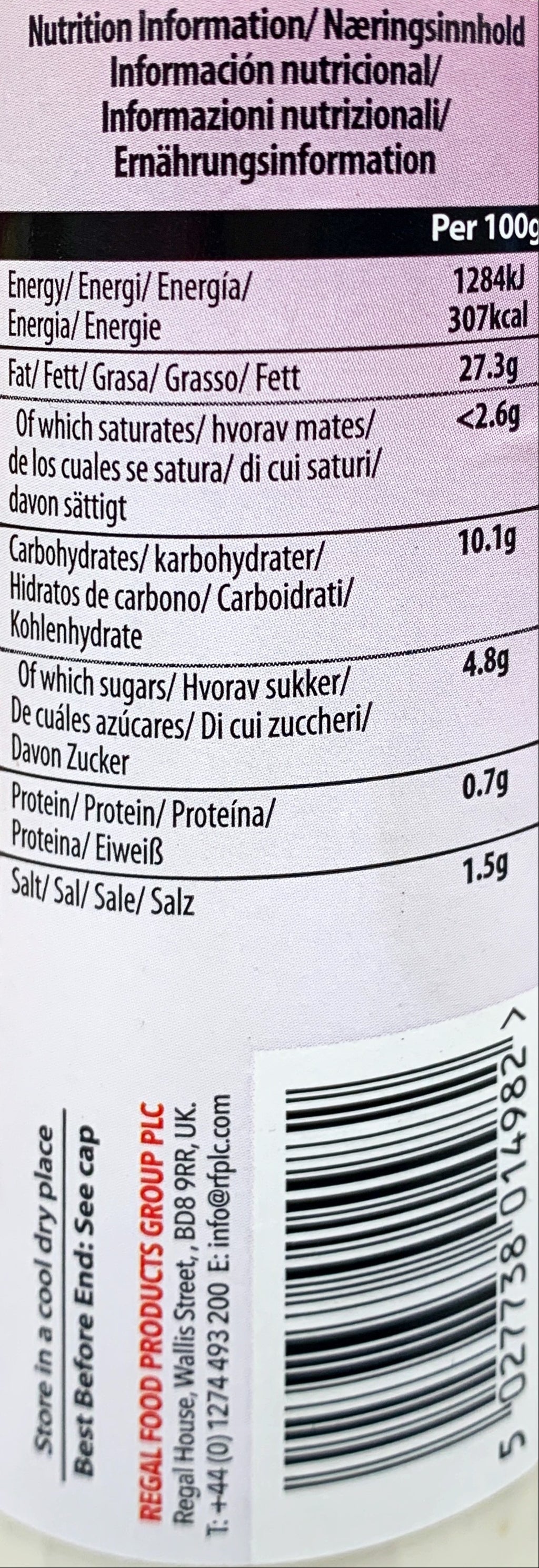 Regal Garlic Mayo Sauce 500g