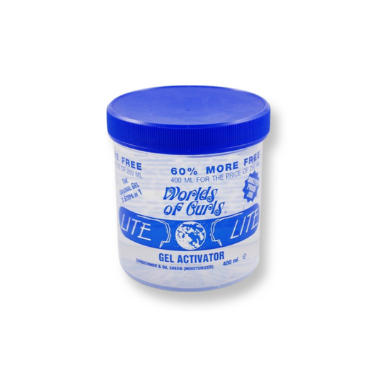 Worlds Of Curls Gel Activator Lite 400Ml