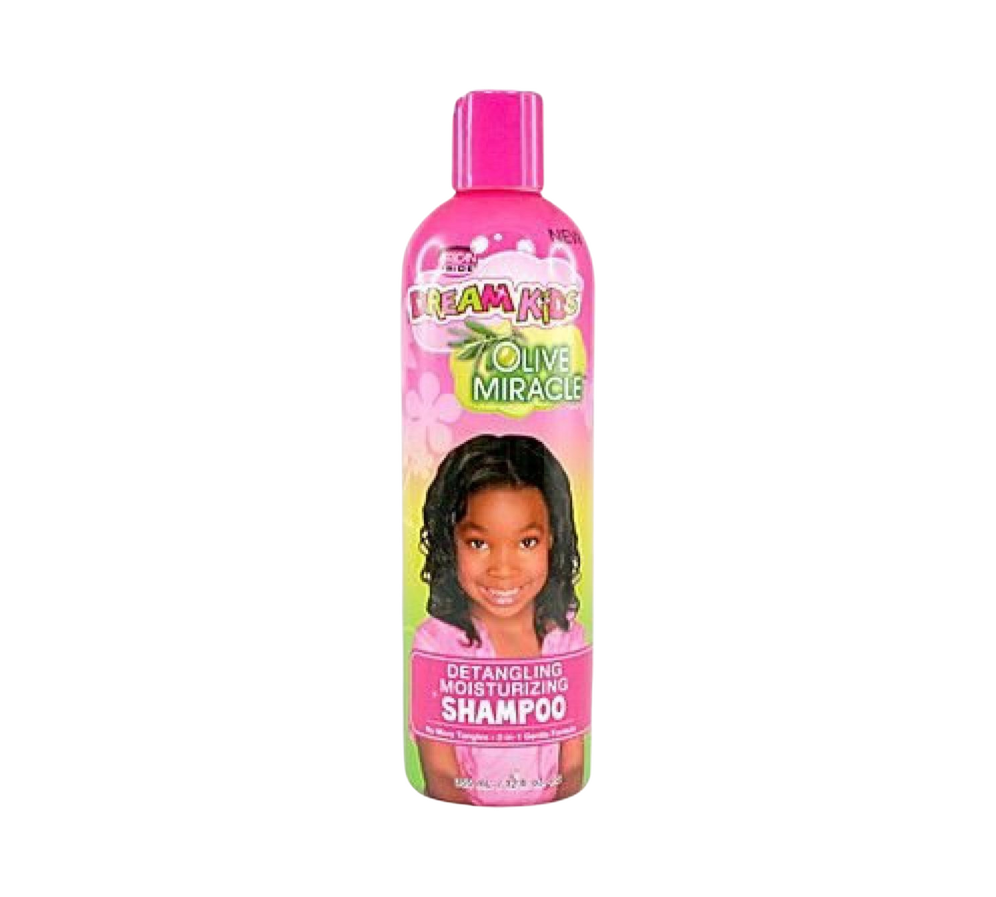 African Pride Dream Kids Olive Miracle Detangling Moisturising Shampoo - 12 Oz