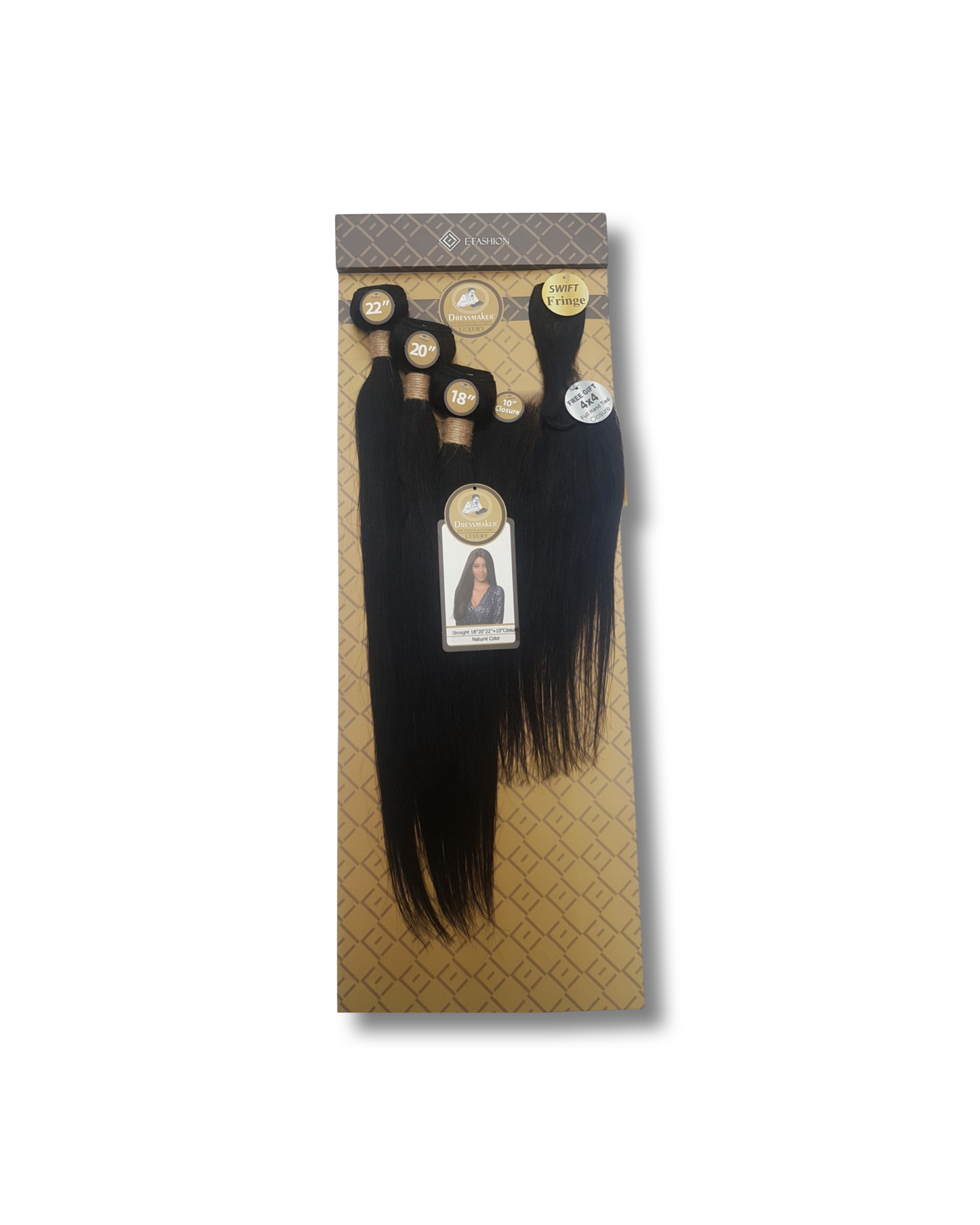 Dressmaker Multipack Bundle + FREE 8" Closure - Straight