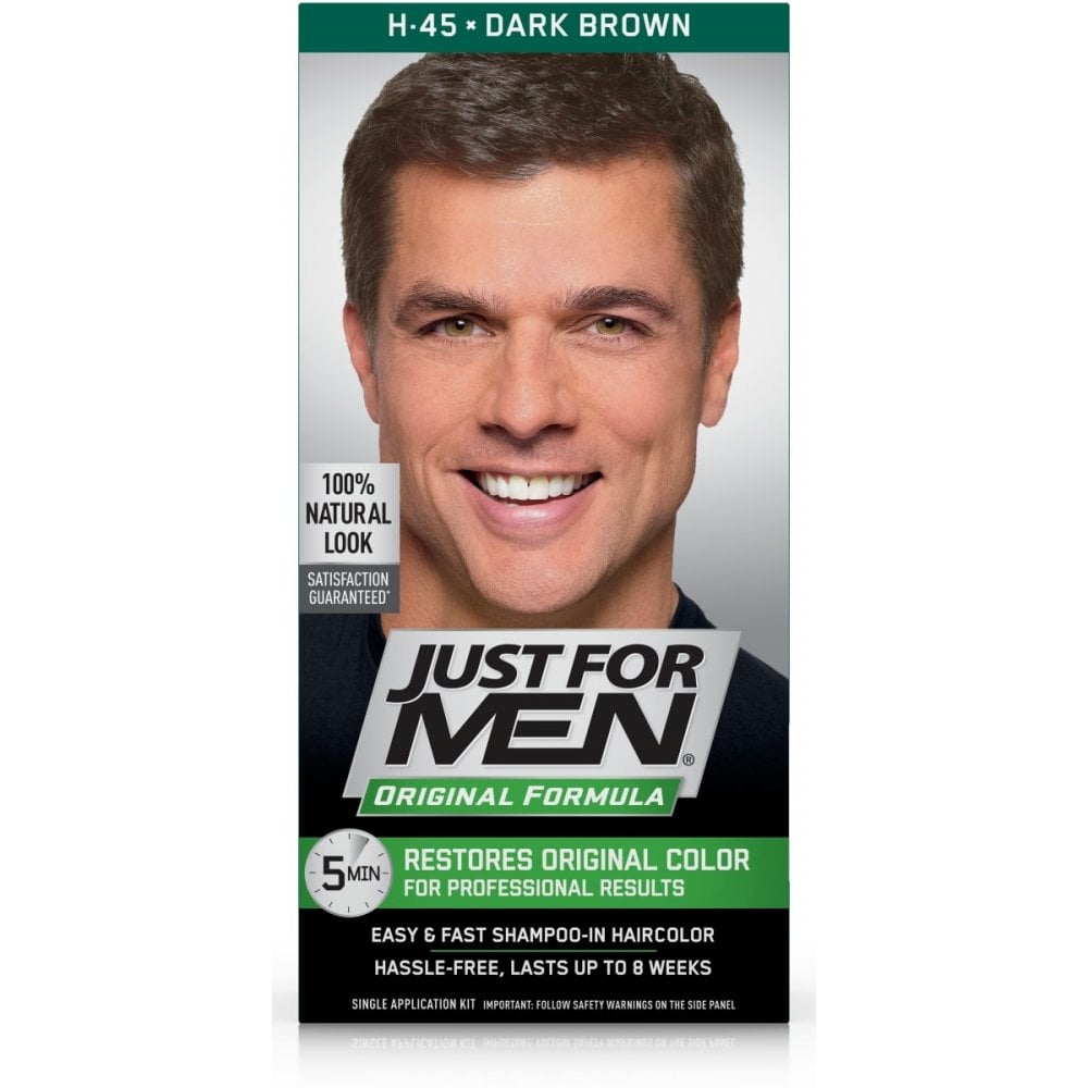 Just For Men Original Formula H - 45 Dark Brown Black