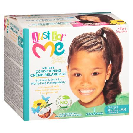 Just For Me Conditioning Creme Relaxer Kit Regular