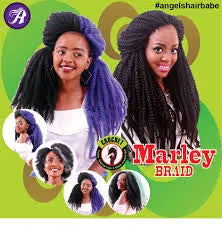 Angels Synthetic Crochet Hair - Marley Braids 120g