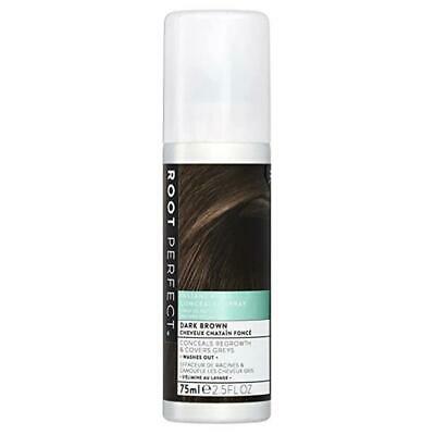 Root Perfect Instant Root Concealer Spray Dark Brown 75ml