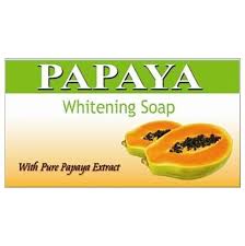 HAZ Papaya Whitening Soap with Pure Papaya Extract 100g