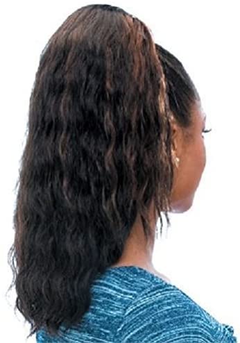 Model Model Glance Synthetic Hair Drawstring Ponytail - Super Wave