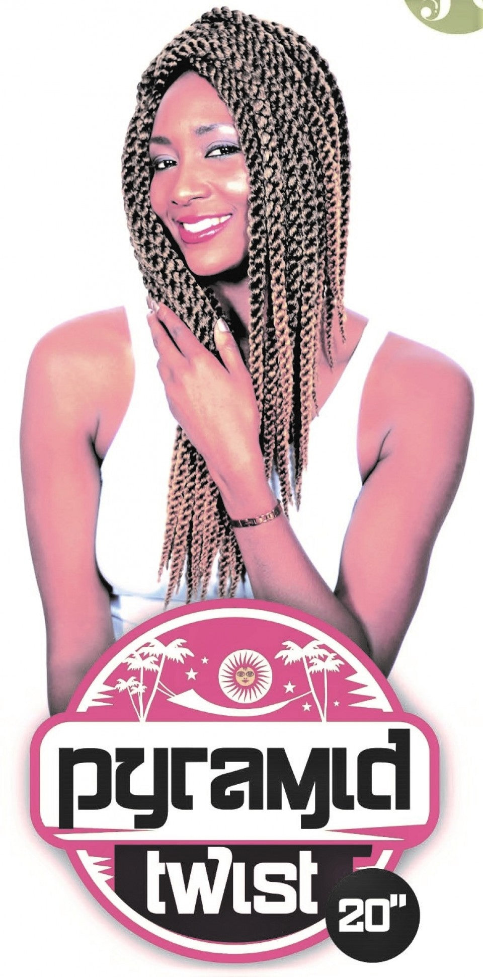 Jazzy Hair Pyramid Twist Crochet Hair - 20"