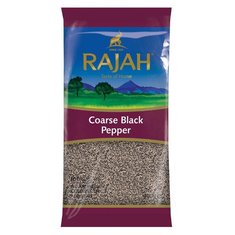 Rajah Coarse Black Pepper - All Sizes
