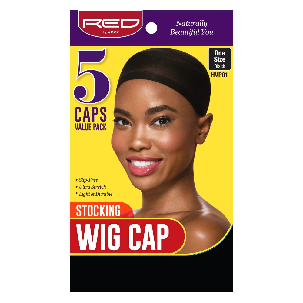 Red by Kiss 5pcs Wig Cap (5 in 1) - HVP01