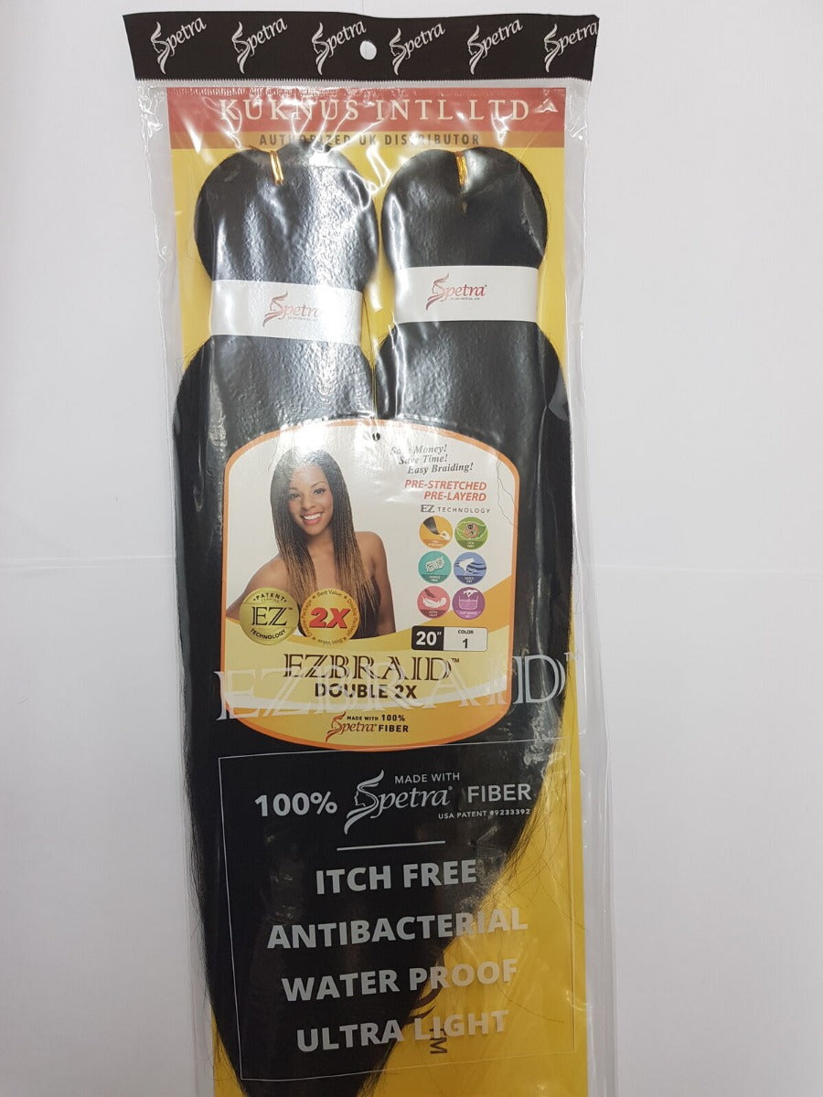 Kuknus Intl Ltd Pre- Stretched EZ Braid Professional 2 x 20"