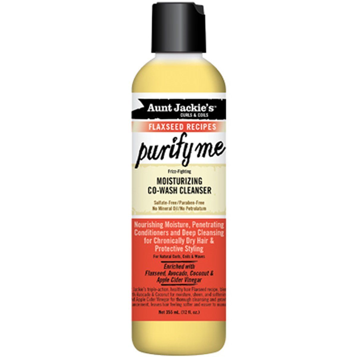 Aunt Jackies Curls and Coils Moisturising Co-Wash Cleanser 355 ml