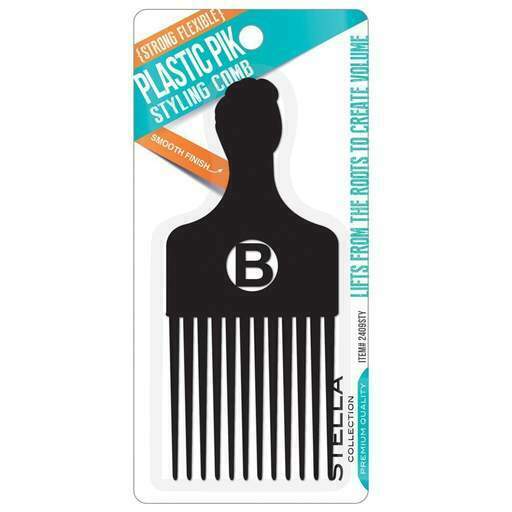 Stella Collection Plastic Pik Styling Comb #2409STY