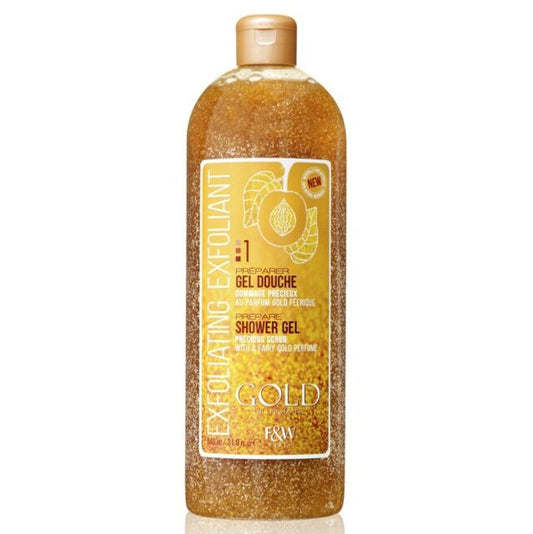 Fair and White Exfoliating Gold Tonic Scrub Shower Gel - 31.8 oz