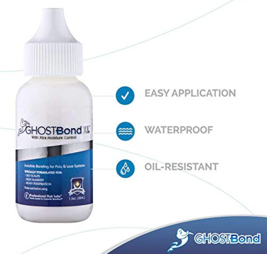 Ghost Bond Xl - Invisible Bonding Glue: Extra Moisture Control - 38Ml