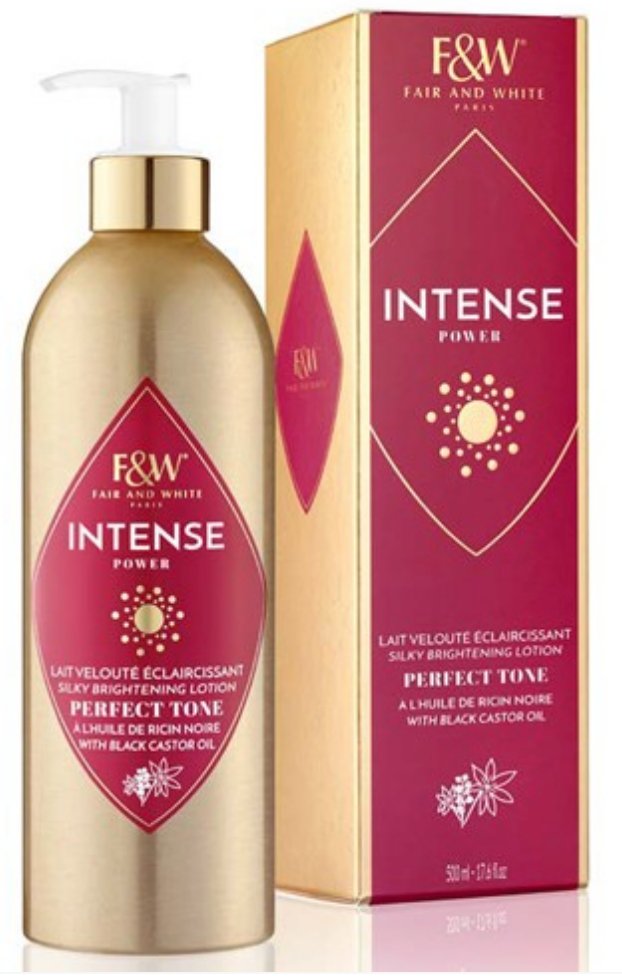 Fair & White Intense Power Brightening Lotion Black Castor Oil - 500ml