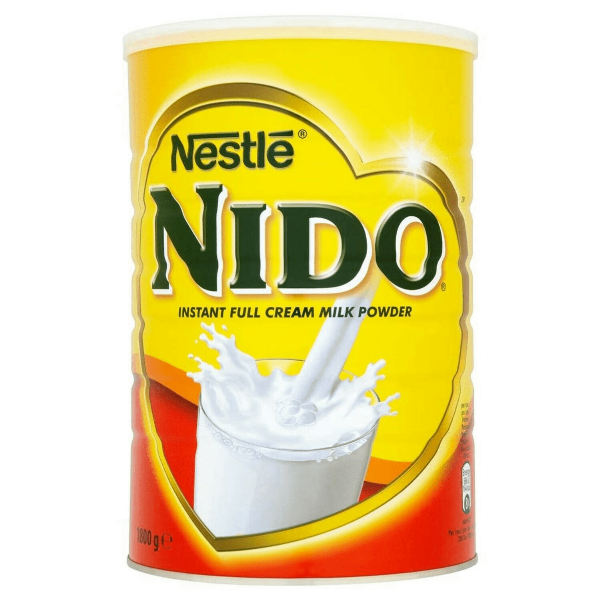 Nestle Nido Instant Full Cream Milk Powder 1800g