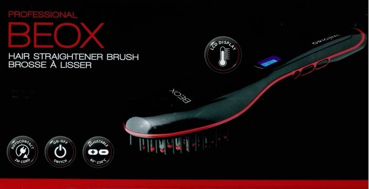 Beox hair straightener brush cheap