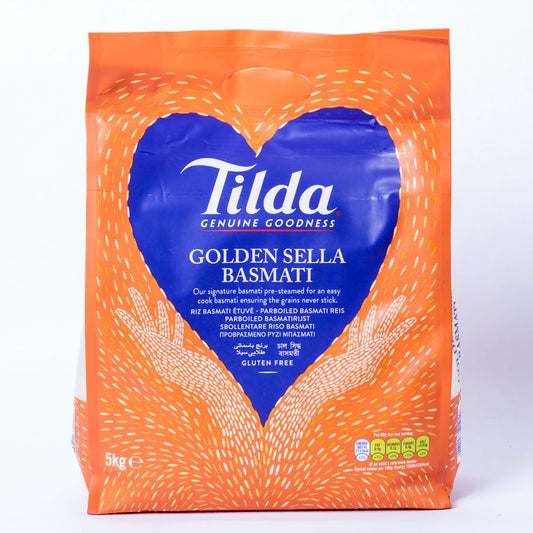 Tilda Golden Sela Basmati Rice 5kg