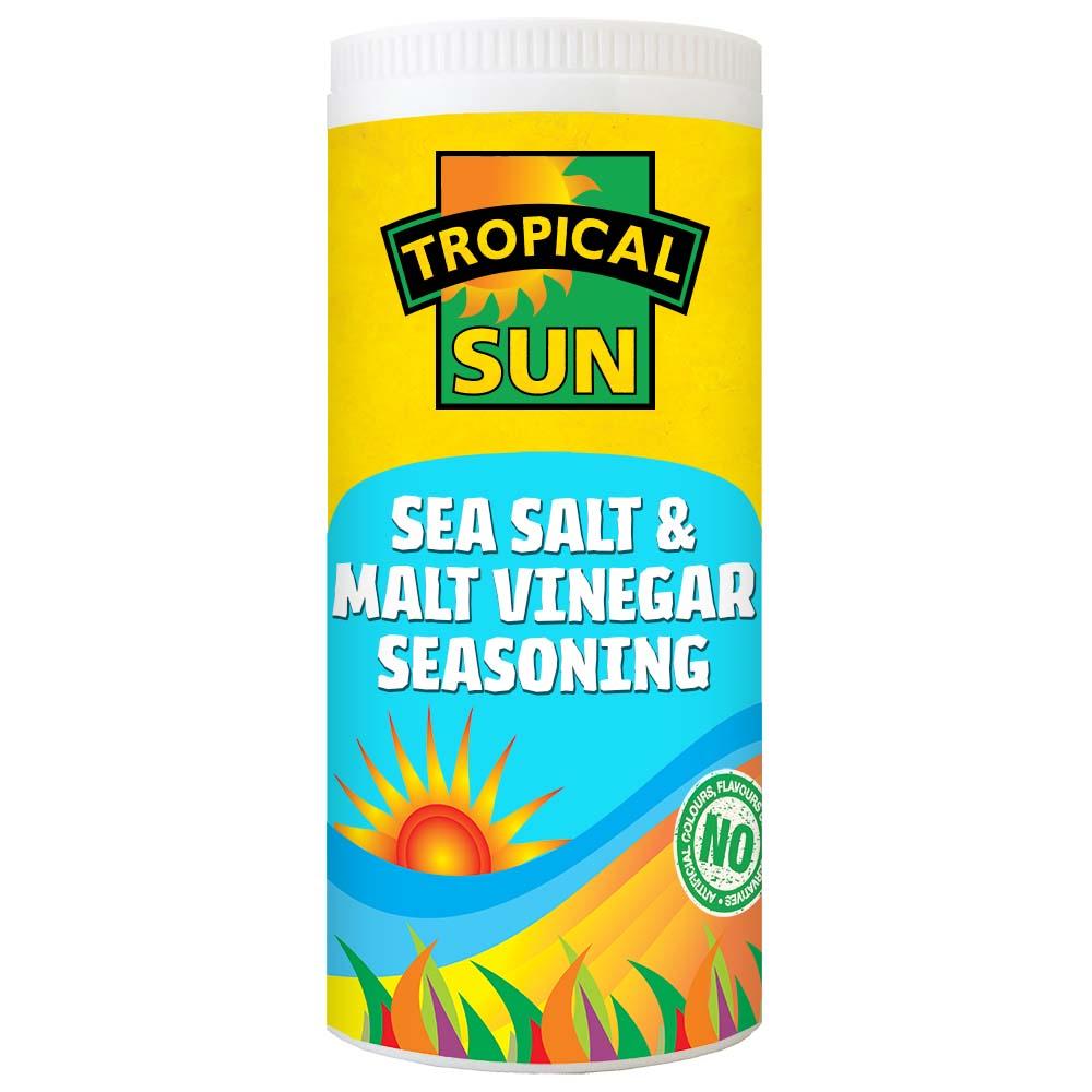 Tropical Sun Sea Salt & Malt Vinegar Seasoning 100g