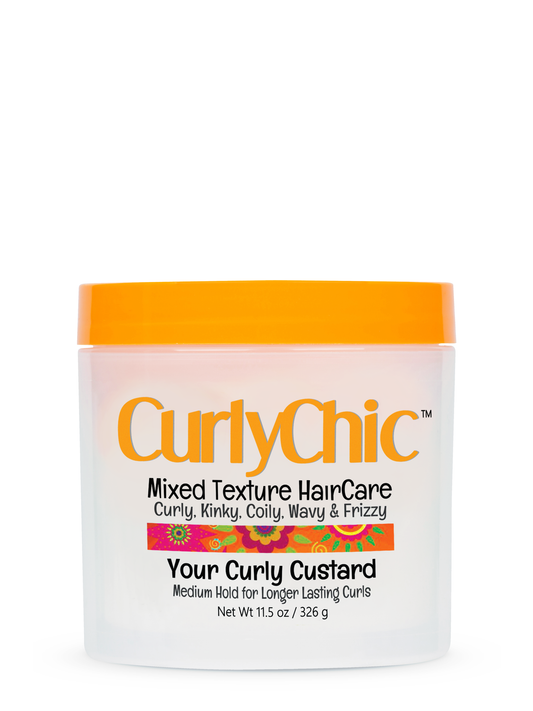 Curly Chic Mixed Texture HairCare Your Curly Custard - 11.5 Oz