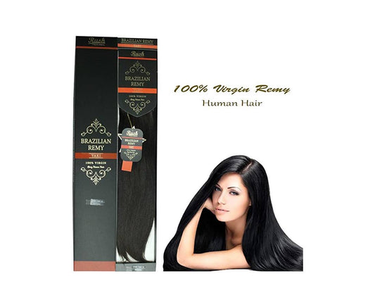 Rush Brazilian Remy Yaki 100% Virgin Human Hair 20 -21