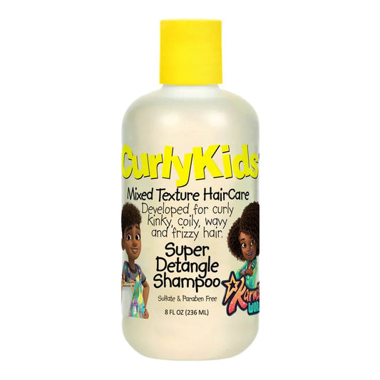 Curly Kids Mixed Hair Haircare Super Detangling Shampoo - 8 Oz - product detail | CC Hair & Beauty