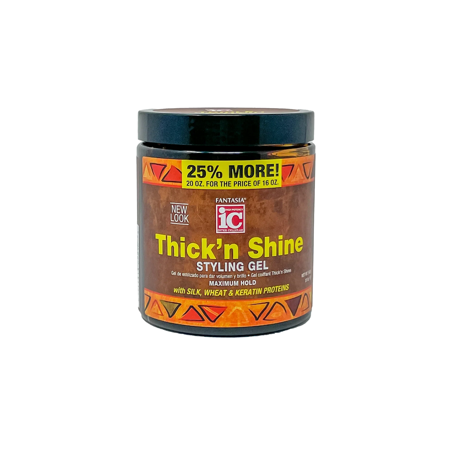 IC Fantasia Fantasia Ic Thick 'N Shine Styling Gel Bonus size 20oz | CC Hair & Beauty Leeds
