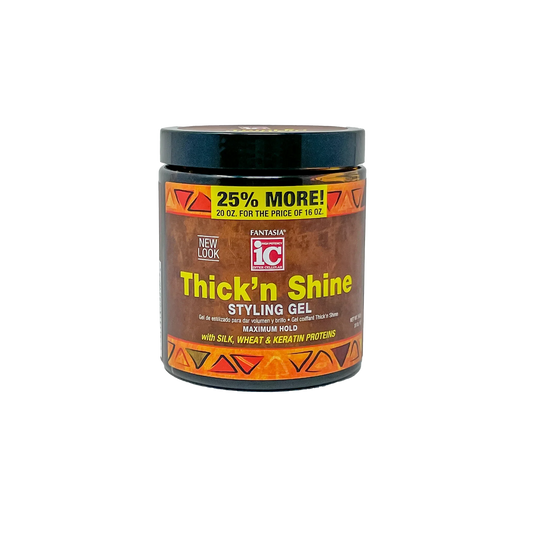 IC Fantasia Fantasia Ic Thick 'N Shine Styling Gel Bonus size 20oz | CC Hair & Beauty Leeds