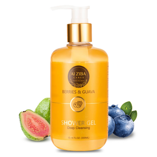 Alziba Cares Berries and Guava Shower Gel 300ml