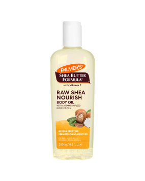 Palmars Raw Shea Nourish Body Oil 8.5oz - product detail | CC Hair & Beauty