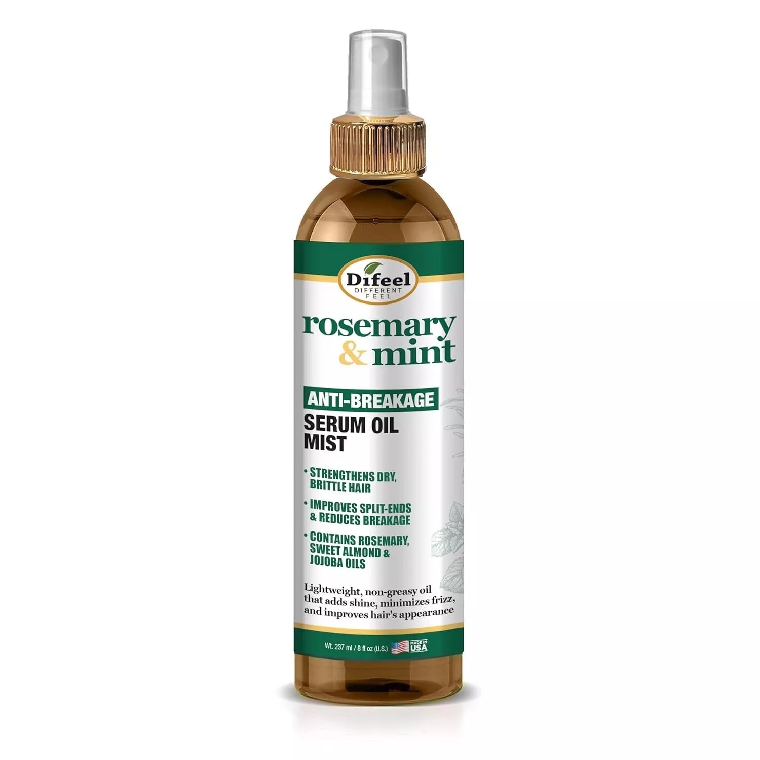 Difeel Rosemary & Mint Anti Breakage Serum Oil Mist 8oz | Shop at CC Hair & Beauty UK