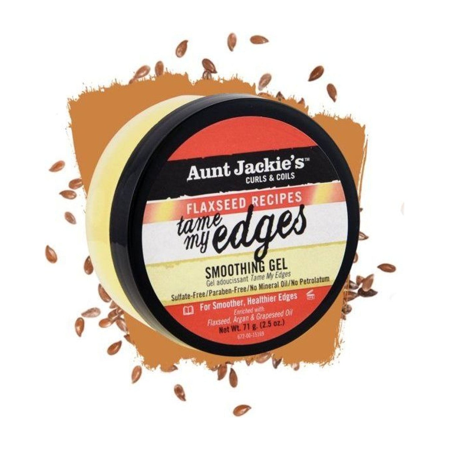 Aunt Jackies Flaxseed Tame My Edge Smoothing Gel- 2.5Oz - product detail | CC Hair & Beauty