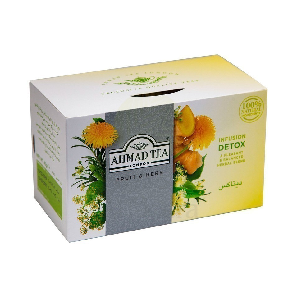 Ahmad Tea Detox Fruit and Herbal Infusion 40g