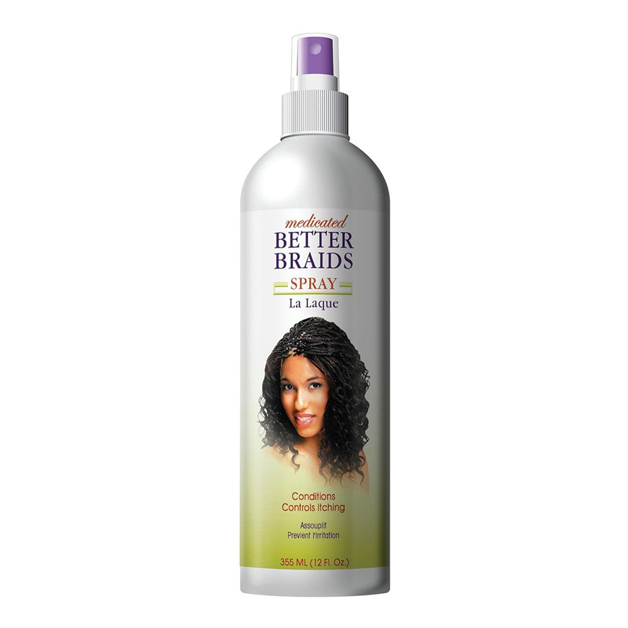 Better Braids Medicated Braid Hair Spray, 12oz
