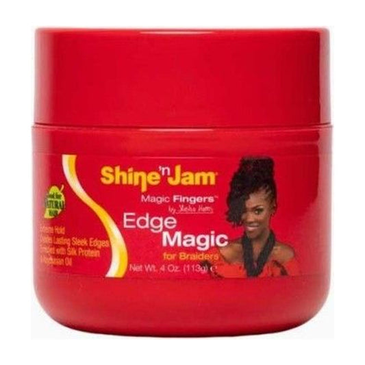 Shine N Jam Edge Magic Fingers For Braiders Extreme Hold 4oz | Shop at CC Hair & Beauty UK
