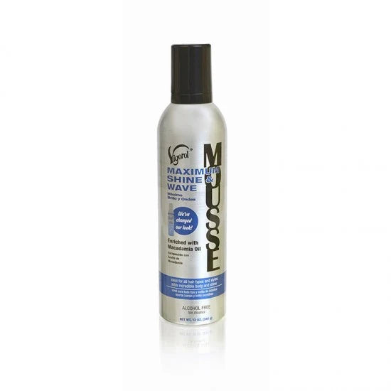 Vigorol Maximum Shine & Wave Mousse 12 oz | Shop at CC Hair & Beauty UK