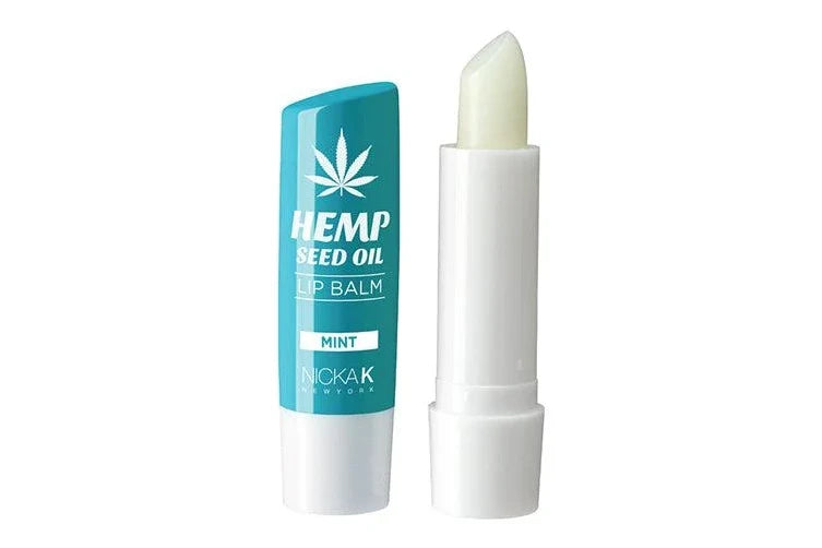 NICKA K Hemp Seed Oil Lip Balm - Mint | Shop at CC Hair & Beauty UK