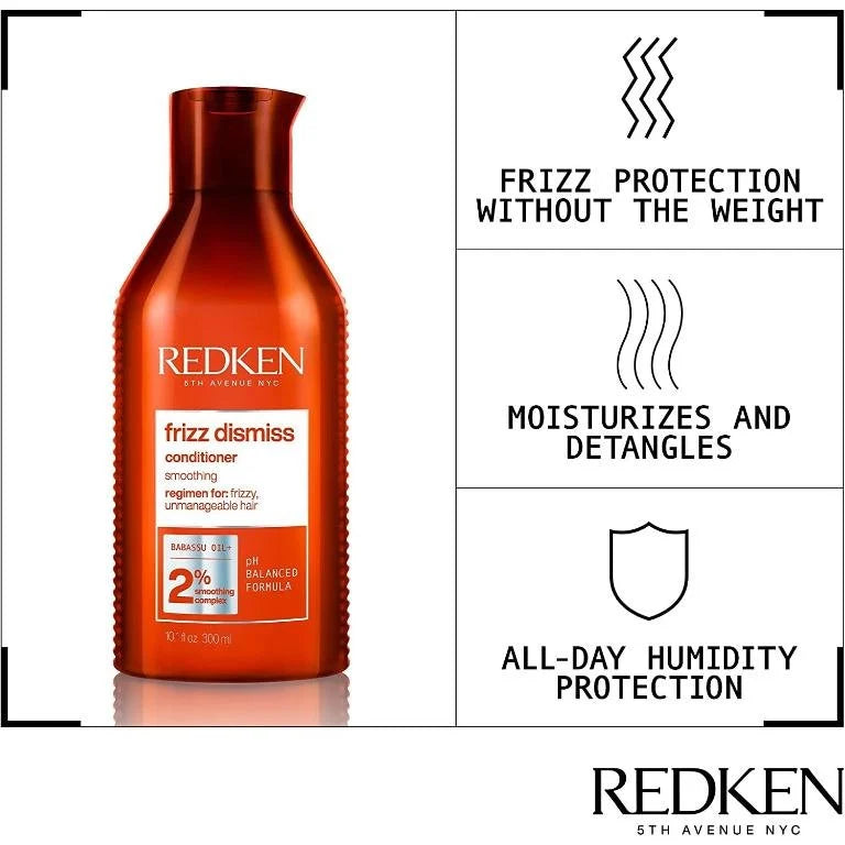 Redken Frizz Dismiss Conditioner 300ml | CC Hair & Beauty UK