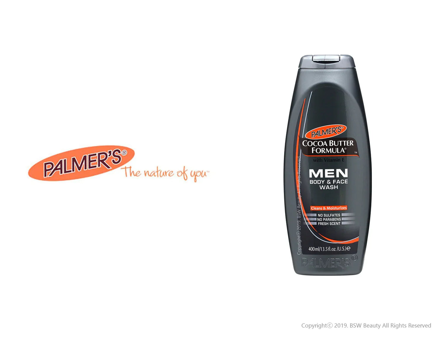 Palmers Cocoa Butter Formula Body & Face Wash for Men Vitamin E 400ml