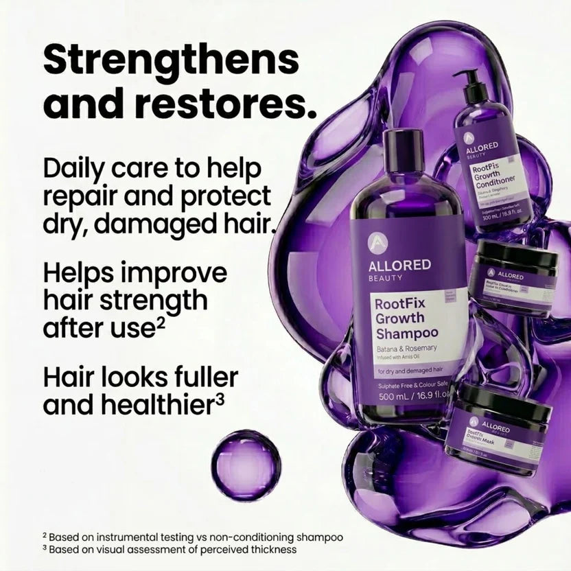Allored Professional RootFix Growth Mask with Batana Rosemary & Amla Oils 300ml - view 2