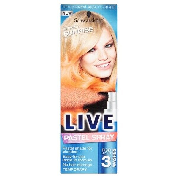Schwarzkopf LIVE Temporaryy Pastel Hair Spray Color - view 2