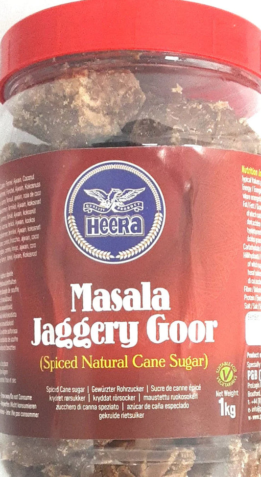 Heera Jaggery Masala Pesi Goor 1kg