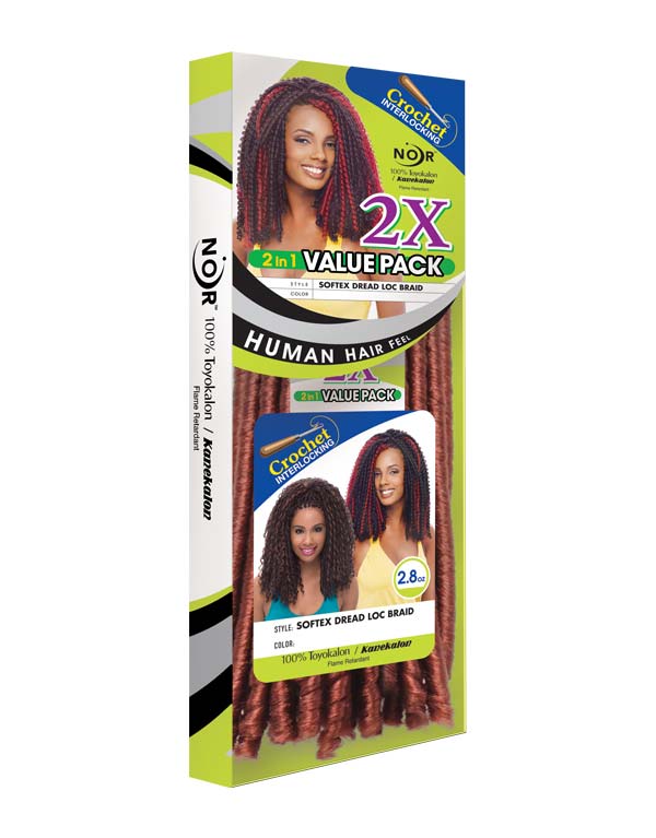 Janet Collection 2x Mambo Softex Dread Loc Braid - view 4