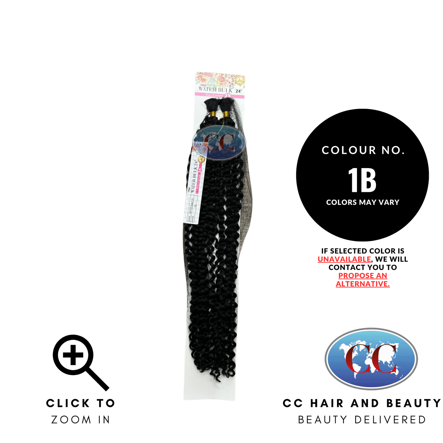 Smart Braid Pre-Curled - Water Bulk 24" | CC Hair & Beauty UK