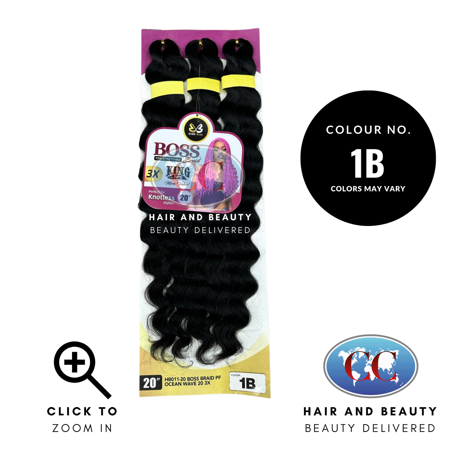 Bobbi Boss Braid PF Ocean Wave 20" x 3 - view 3