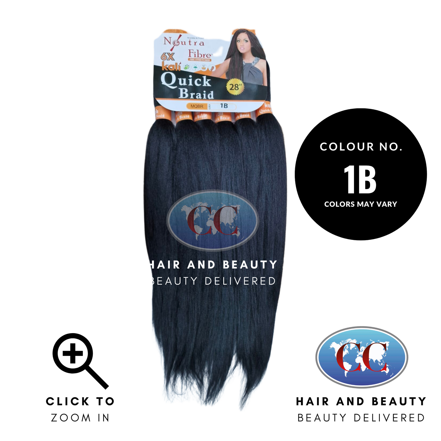 Kali Quick Braid Pre Strected Value Pack - 6 x 28” | CC Hair & Beauty UK